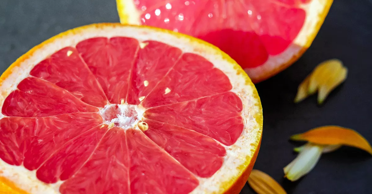 Ruby red grapefruit