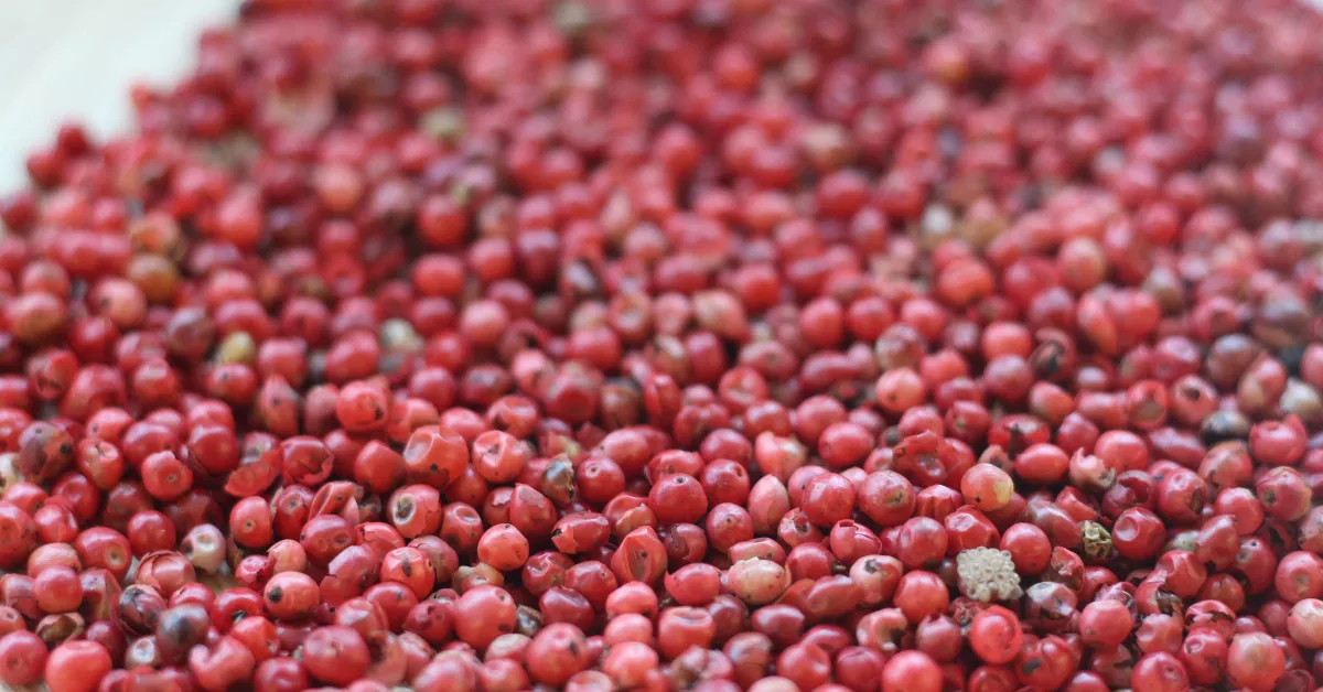 Pink peppercorns